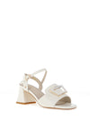 Kate Appleby Tetsworth Block Heeled Sandals, Linen