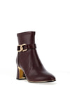 Kate Appleby Worthorpe Heeled Ankle Boots, Wine