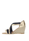Kate Appleby Lerwick Wedged Sandals, Cobalt Split