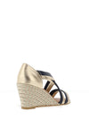 Kate Appleby Lerwick Wedged Sandals, Cobalt Split