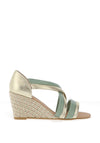 Kate Appleby Lerwick Wedged Sandals, Lichen Split
