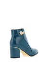 Kate Appleby Llminster Pearl Heeled Boots, Cerulean