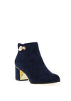 Kate Appleby Llminster Pearl Heeled Boots, Sapphire