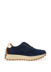 Kate Appleby Neilston Faux Suede Trainers, Sapphire