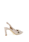 Kate Appleby Newent Pointed Toe Knot Heeled Shoes, Almond