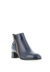 Kate Appleby Oakley Side Tape Zip Heeled Boots, Sapphire