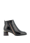 Kate Appleby Oakley Side Tape Zip Heeled Boots, Black