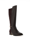 Kate Appleby Pampisford Leather Knee High Boots, Brown