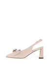 Kate Appleby Perthshire Bow Bloch Heel Shoes, Blush
