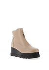 Kate Appleby Portaferry Wedge Heel Ankle Boots, Beige