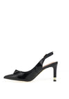 Kate Appleby Ripley Stolford Patent Stud Heeled Shoes, Black