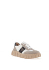 Kate Appleby Severn Lace Up Trainer, Cream