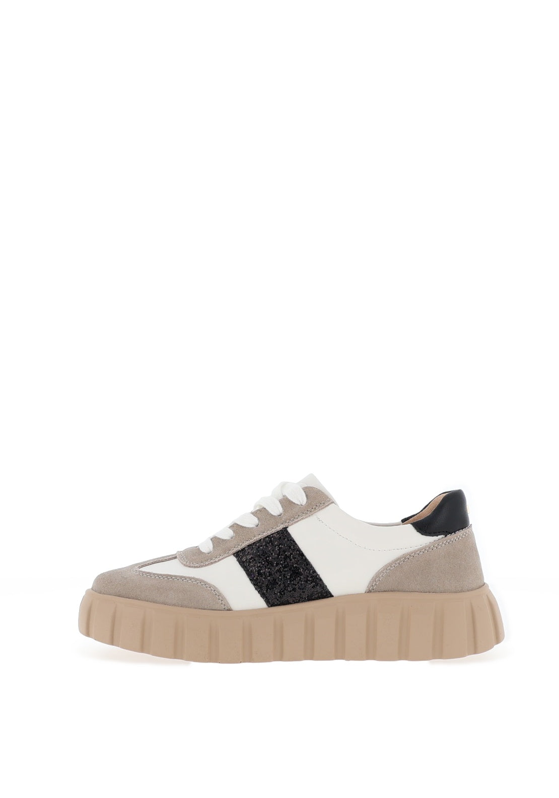 Kate Appleby Severn Lace Up Trainer, Cream