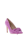 Kate Appleby Silsden Bow Pump Heeled Shoes, Lilac