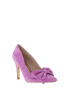 Kate Appleby Silsden Bow Pump Heeled Shoes, Lilac