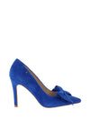 Kate Appleby Silsden Bow Pump Heeled Shoes, Pacific Blues