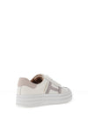 Drilleys Sixty Eight Suede Platform Trainers, Frosted White