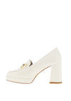 Kate Appleby Marazion Heeled Loafter, Snow White