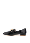 Kate Appleby Thames Chain Link Loafers, Black