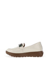 Kate Appleby Todley Embellished Loafers, Cream