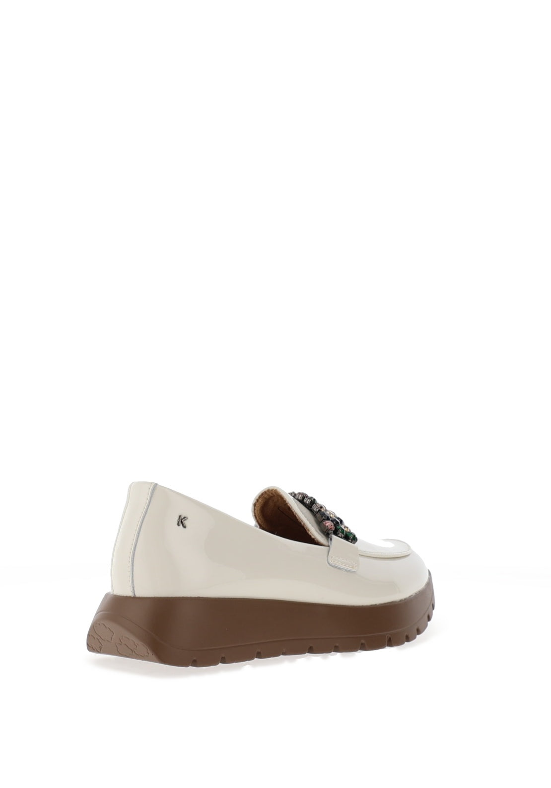 Kate Appleby Todley Embellished Loafers, Cream