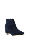 Kate Appleby Tynan Embellished Heeled Ankle Boots, Navy