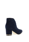 Kate Appleby Tynan Embellished Heeled Ankle Boots, Navy