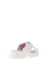 Kate Appleby Wembley Faux Leather Quilted Slide, Snow White
