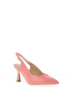 Kate Appleby Denham Faux Patent Sling Back Heel, Pink