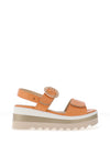 Kate Appleby Multi Strap Platform Sandals, Orange