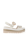 Kate Appleby Multi Strap Platform Sandals, Off White