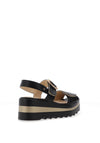 Kate Appleby Multi Strap Platform Sandals, Black