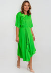 Kate Cooper Frill Detail Angel Hem Midi Dress, Apple