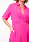 Kate Cooper Wrap Aline Maxi Dress, Pink
