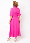 Kate Cooper Wrap Aline Maxi Dress, Pink