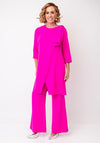 Kate Cooper Slit Detail Occasion Midi Dress, Pink
