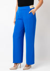 Kate Cooper Straight Leg Trousers, Blue