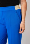 Kate Cooper Straight Leg Trousers, Blue