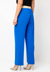 Kate Cooper Straight Leg Trousers, Blue