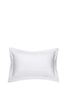 Katie Hannah By Mc Elhinneys 1000TC Oxford Single Pillowcase, White