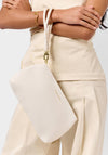 Katie Loxton Asha Wristlet Clutch Bag, Off White