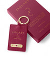 Katie Loxton Birthstone Keyring, January
