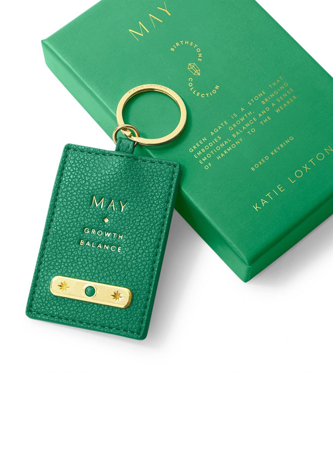 Katie Loxton Birthstone Keyring, May
