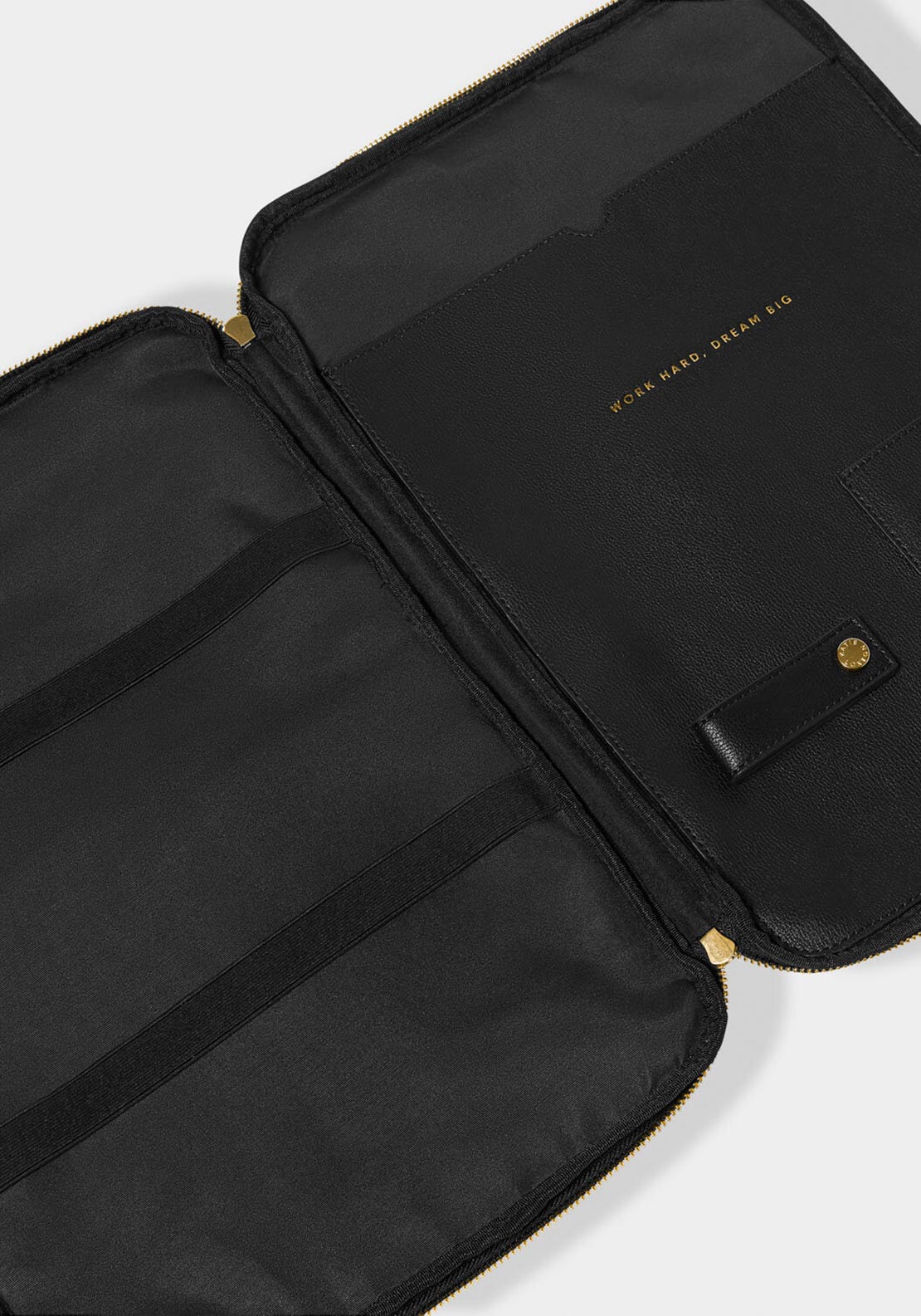 Katie Loxton Folio Laptop Case, Black
