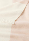Katie Loxton Blanket Scarf, Off White & Blush