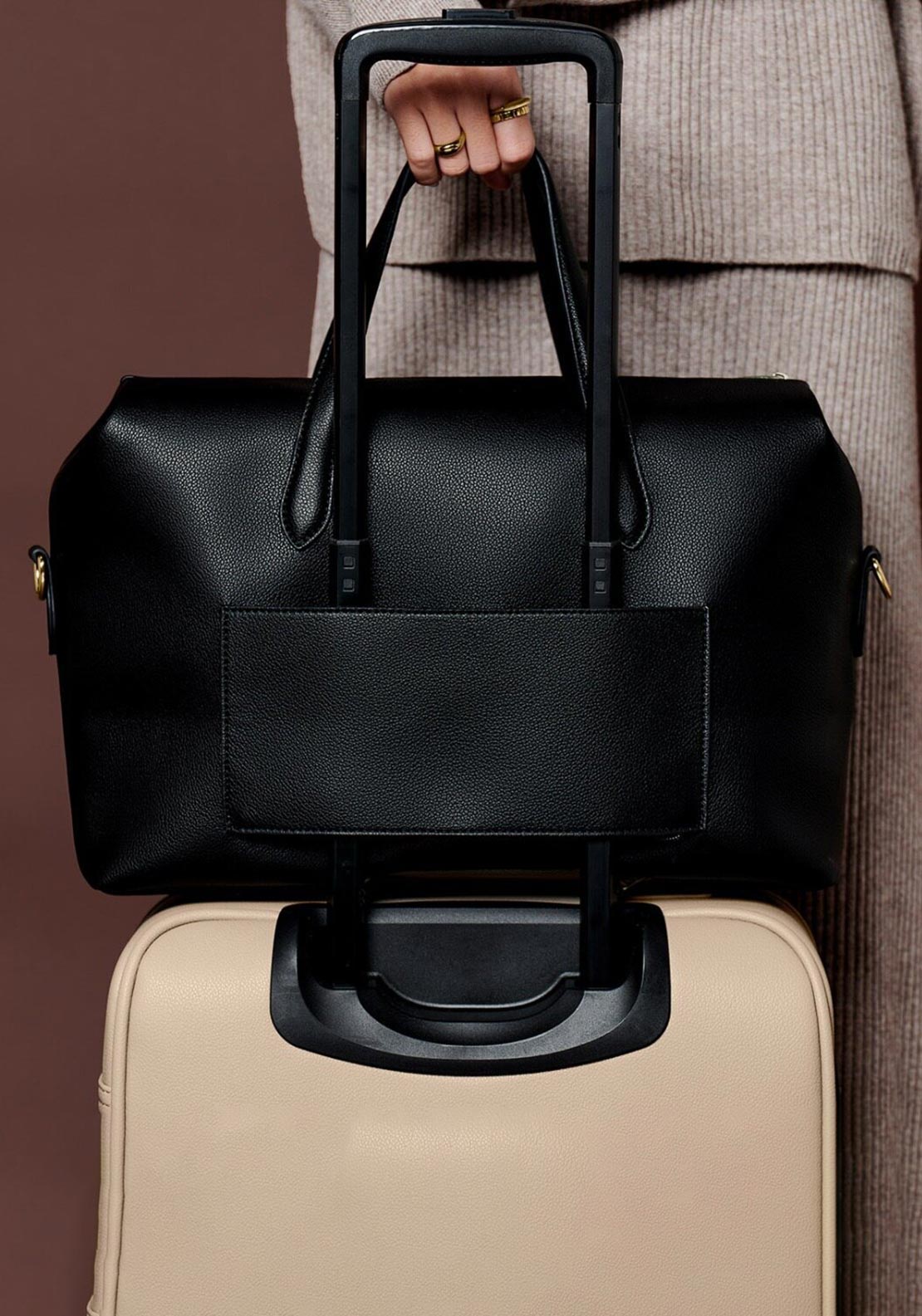 Katie Loxton Milan Travel Cabin Bag, Black