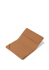 Katie Loxton Capri Canvas Passport Holder, Off White & Tan