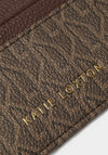 Katie Loxton Signature Card Holder, Chocolate