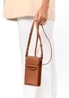 Katie Loxton Cece Smartphone Bag, Warm Tan