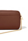 Katie Loxton Millie Mini Crossbody Bag, Chocolate